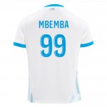 Günstige Fußballtrikots Olympique Marseille Mbemba 99 Kinder Heimtrikot 2024-25 Kurzarm